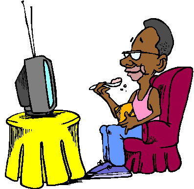 Television clip art