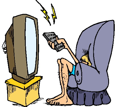 Television clip art