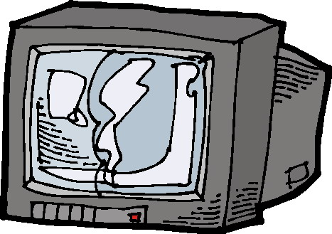 Television clip art