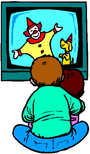 Television clip art