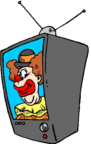 Television clip art