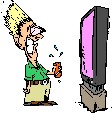 Television clip art