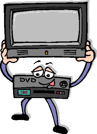 Television clip art