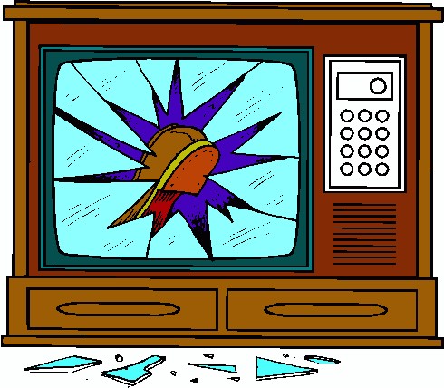 Television clip art