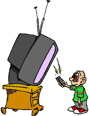 Television clip art