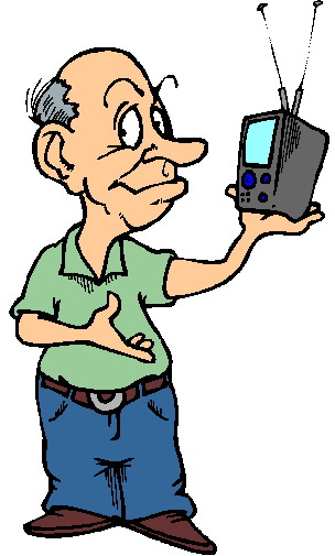 Television clip art