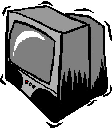 Television clip art