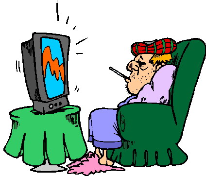 Television clip art