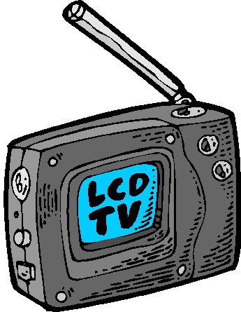 Television clip art