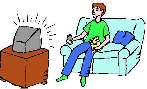 Television clip art