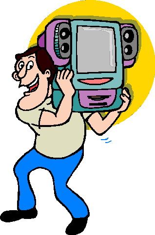 Television clip art