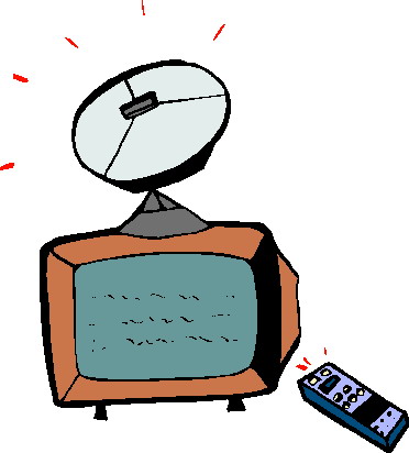 Television clip art