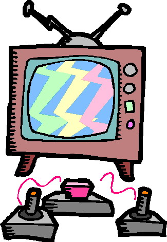 Television clip art