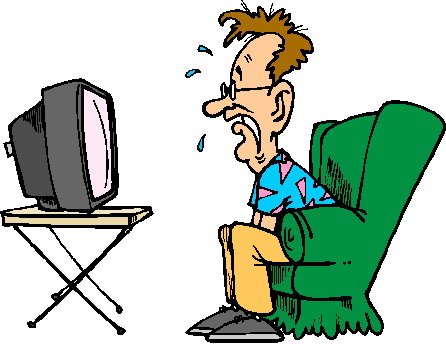 Television clip art