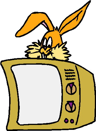 Television clip art