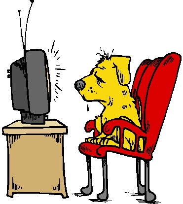 Television clip art