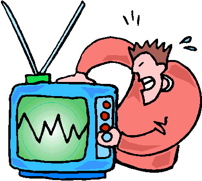 Television clip art