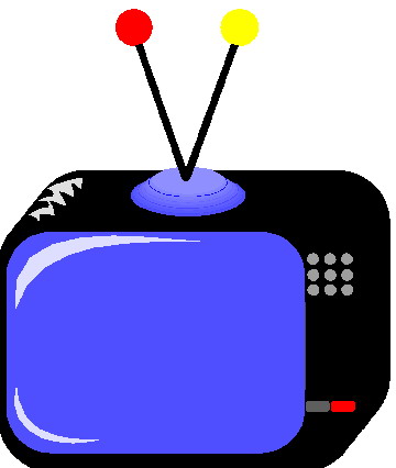 Television clip art