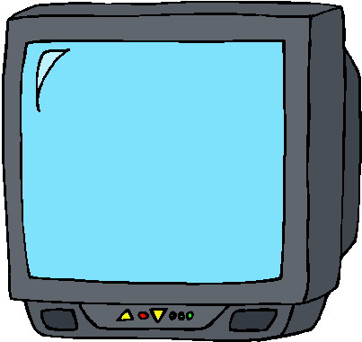 Television clip art