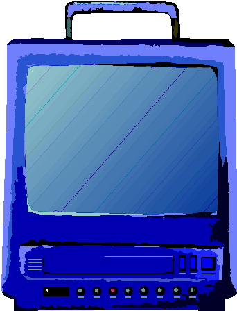 Television clip art