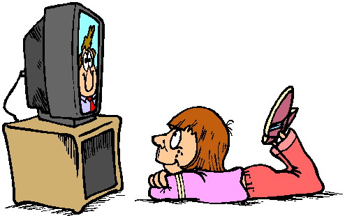 Television clip art