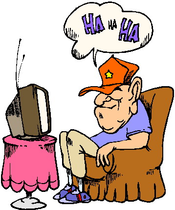 Television clip art