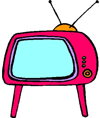 Television clip art
