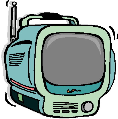 Television clip art