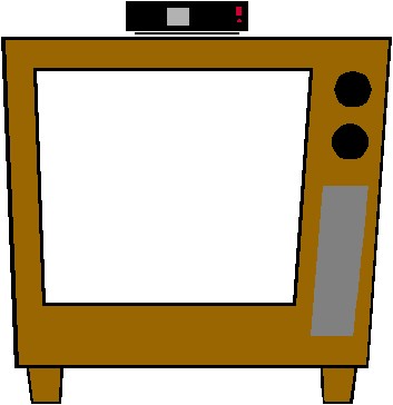 Television clip art