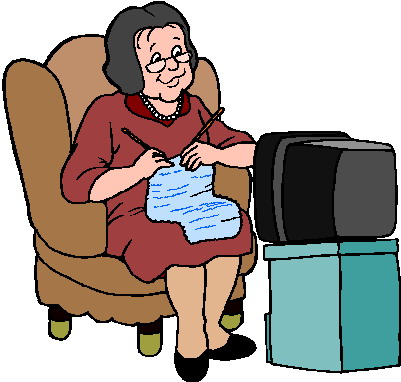 Television clip art