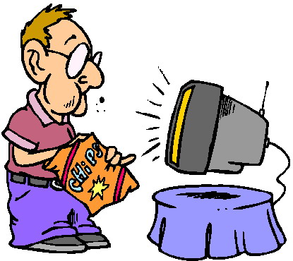 Television clip art