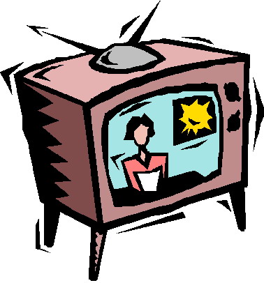 Television clip art