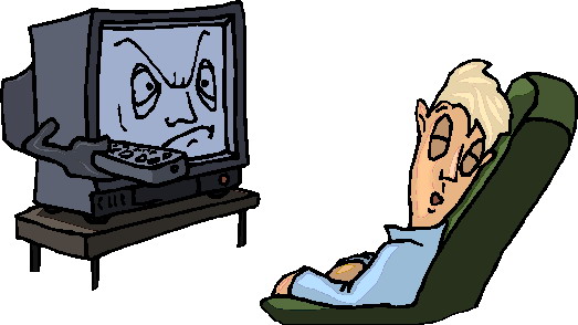 Television clip art