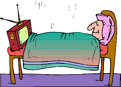 Television clip art