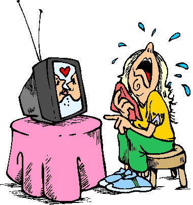 Television clip art