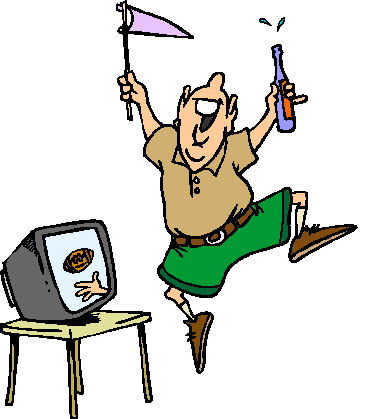 Television clip art