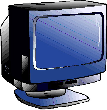 Television clip art