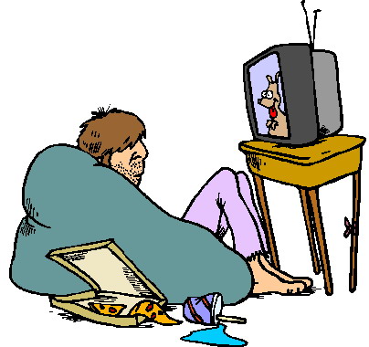 Television clip art