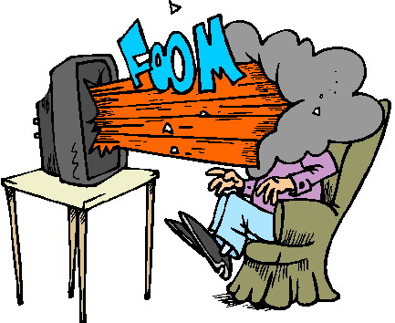 Television clip art