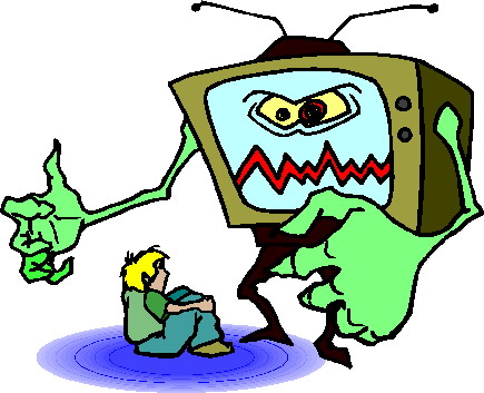 Television clip art