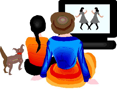 Television clip art