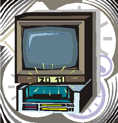 Television clip art