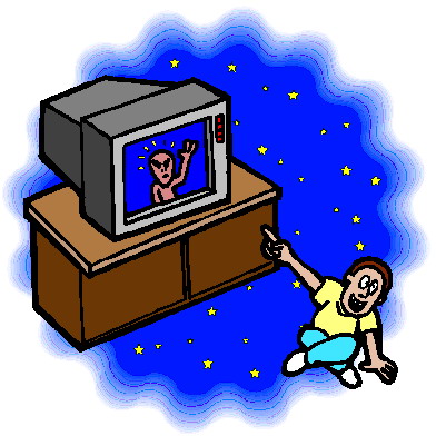 Television clip art