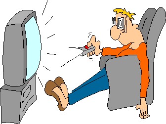 Television clip art