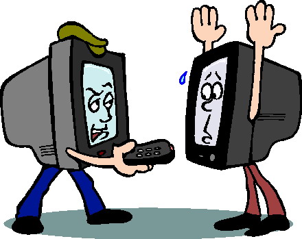 Television clip art