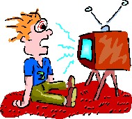 Television clip art