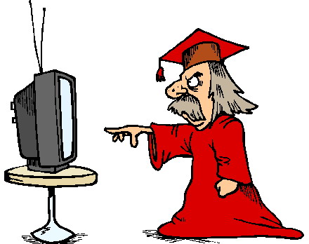 Television clip art