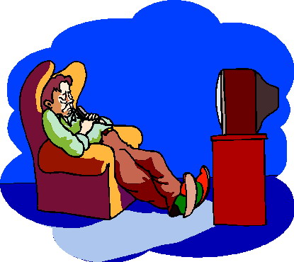 Television clip art