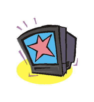 Television clip art