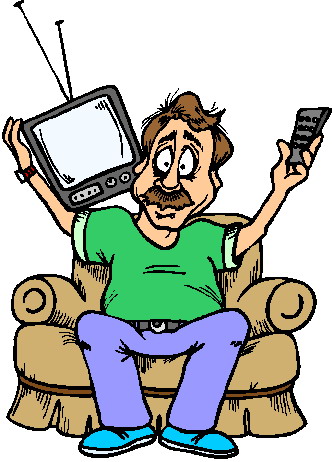 Television clip art